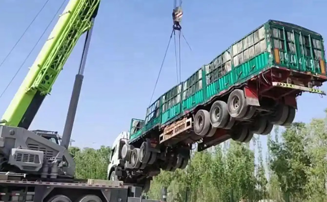汝阳道路脱困救援案例
